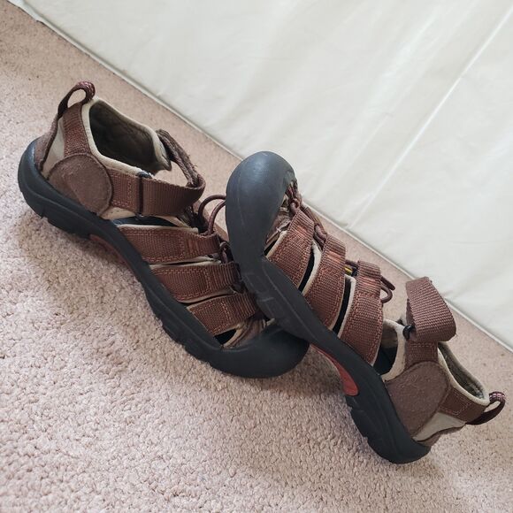 Keen Newport H2 Kids Size 2 Brown Outdoor Hiking Sandals Waterproof Sport - Picture 6 of 10